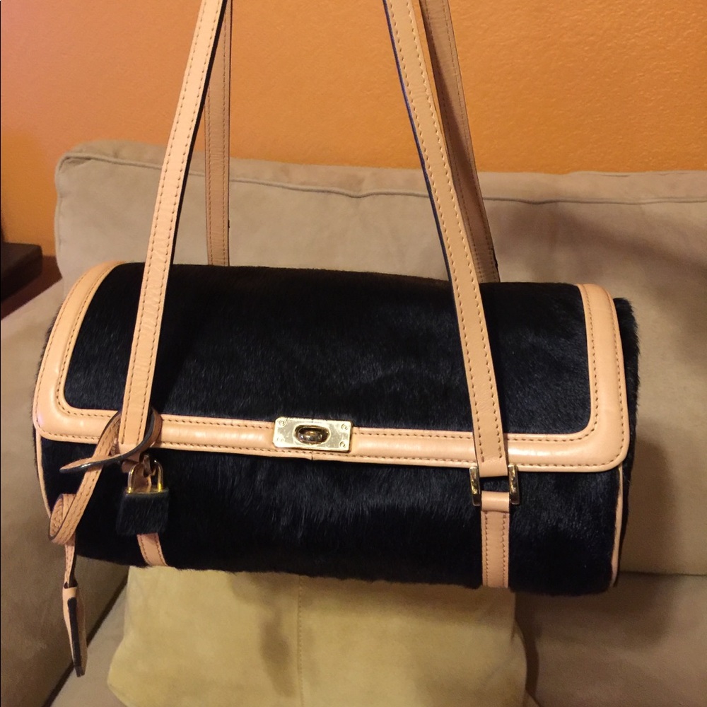 Real leather purse